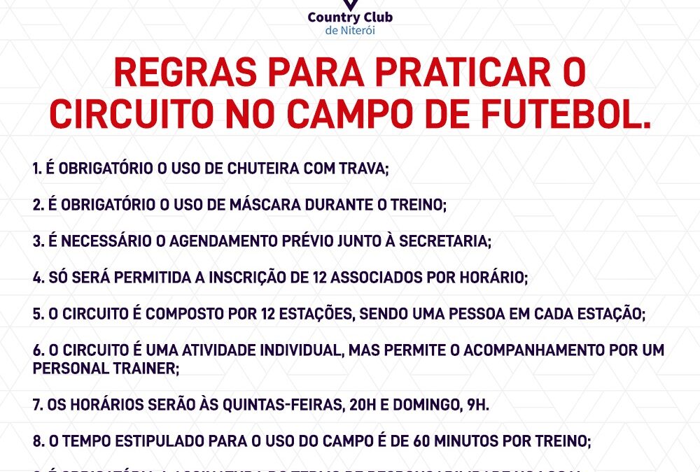 Regras de Futebol Societe