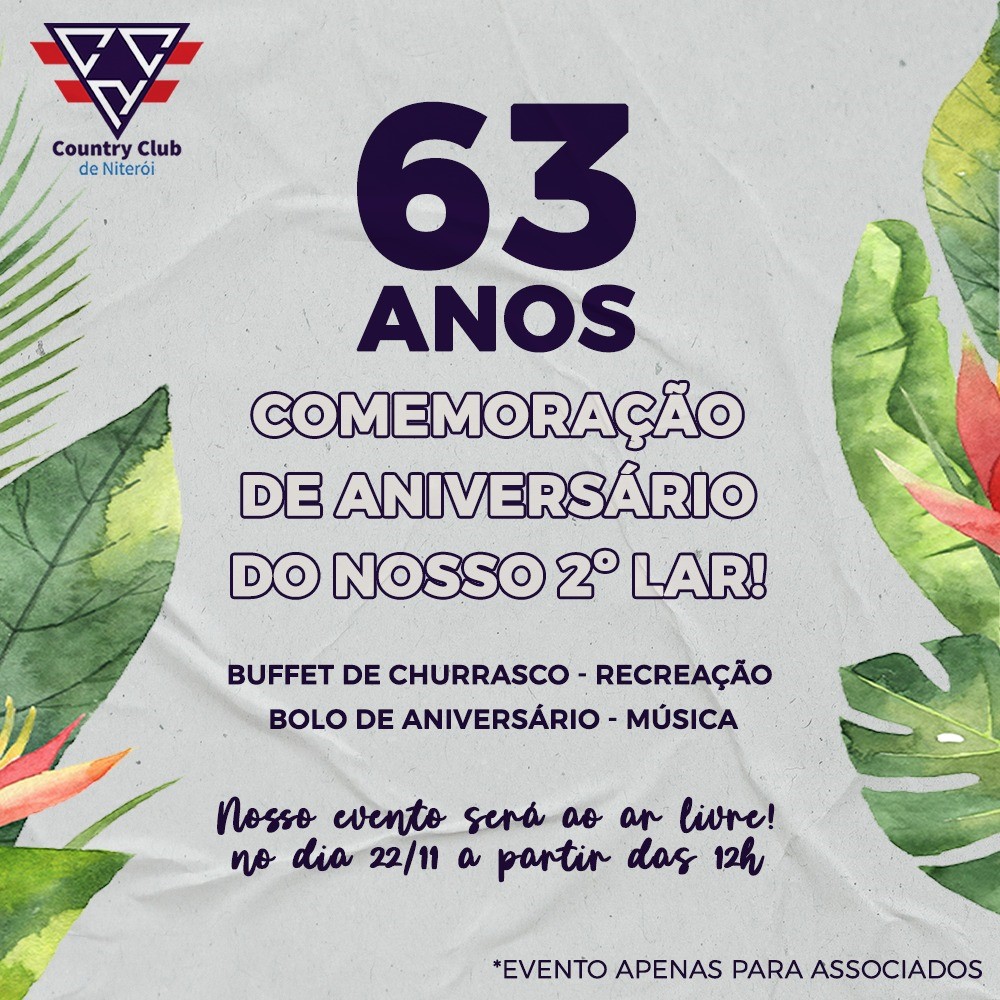 Aniversário de 63 anos do Clube Português de Niterói 